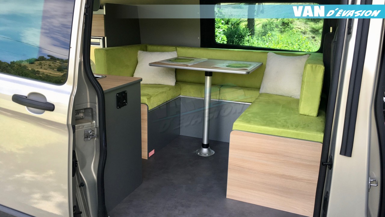 banquette aménagement fourgon alizé